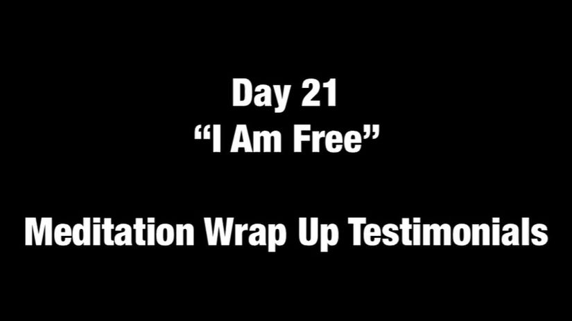 Day 21 Meditation Review
